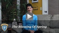 weekly dose - the blessing of spring