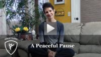 a peaceful pause - a weekly dose of motivation